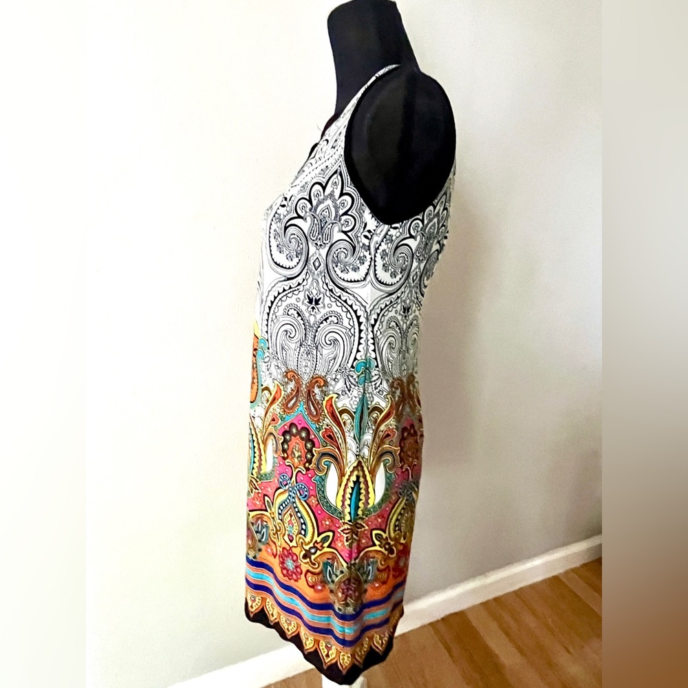 Sandra Darren Sheath Paisley Dress - Picture 4 of 5